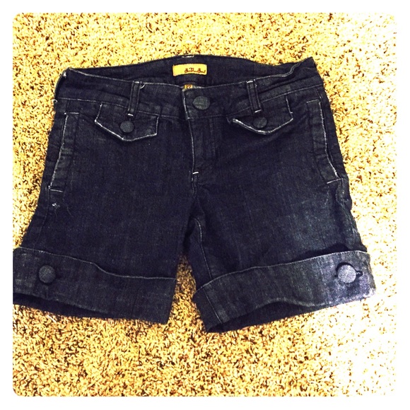 See Through Soul jean shorts 27