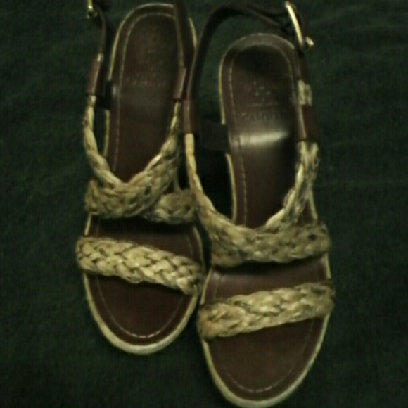 Vince Camuto strappy wedge sandal