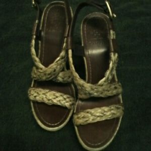 Vince Camuto strappy wedge sandal