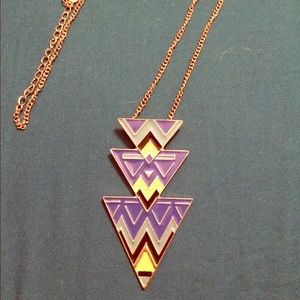 Triangle necklace