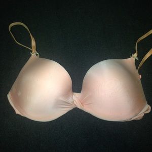 VS Orange Push-Up Bra