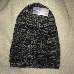 Bundle: Marled Slouchy Beanie & fancy beanie