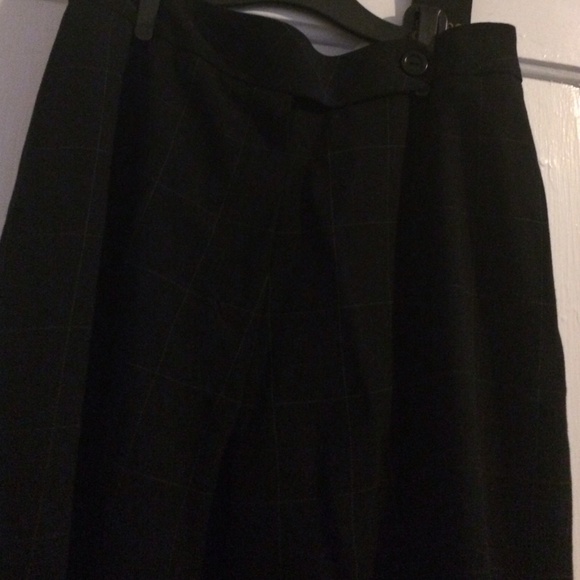 Vince Camuto black white stripe pants Sz M - Picture 4 of 4