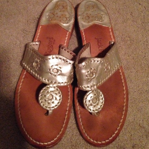 Gold Jack Rogers size 9M