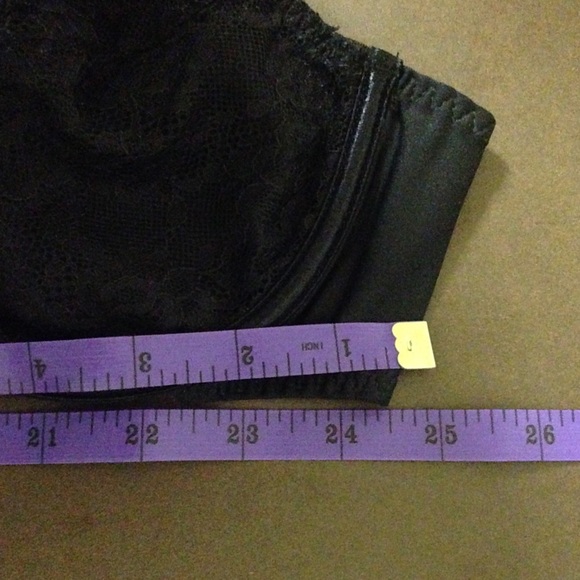 Black Lacey Bra - Picture 3 of 4