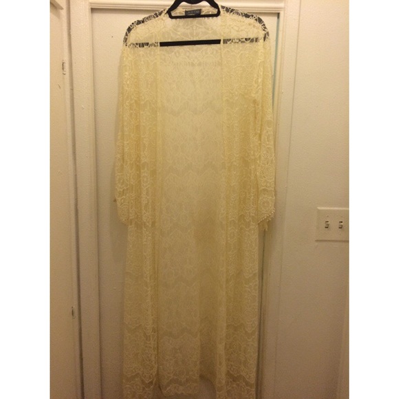 Lacy kimono