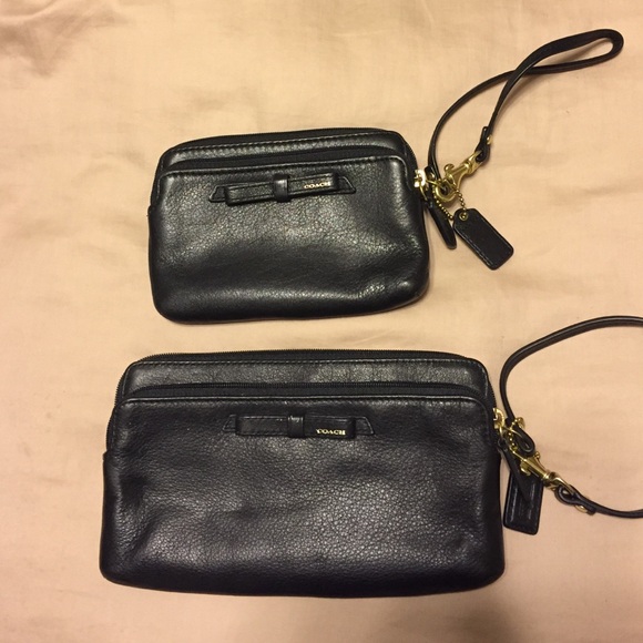 Large Coach wristlets