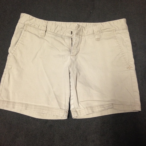 Woman's Hurley Khaki Shorts - Picture 1 of 4