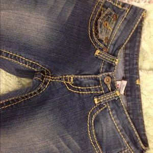 True Religion jeans.