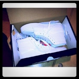 All White Vans
