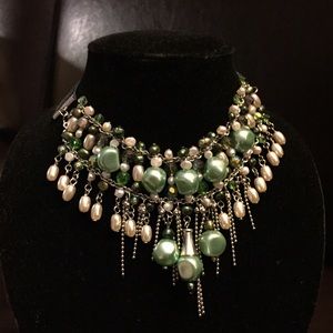 VINTAGE beaded necklace