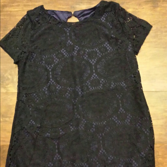 Spring❤ Blue Lace Summer Dress - Picture 4 of 4