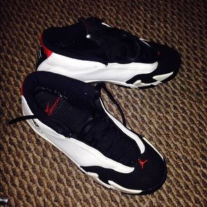 Jordan Size 6.5 black/white 14's