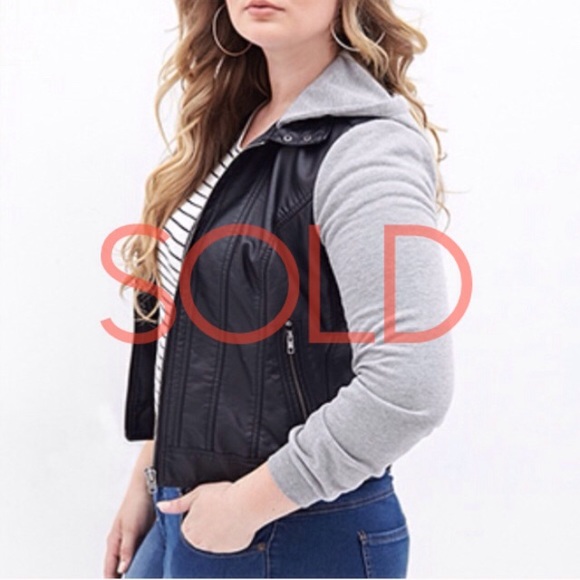 F21 Moto Combo Jacket- SOLD OUT