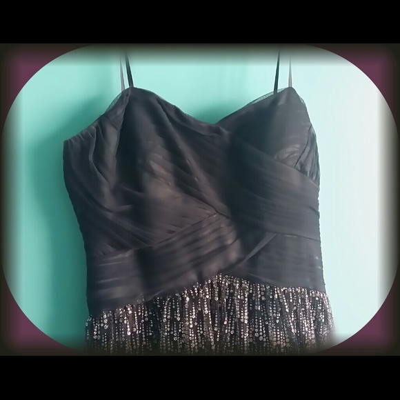 Intricately embellished prom gown