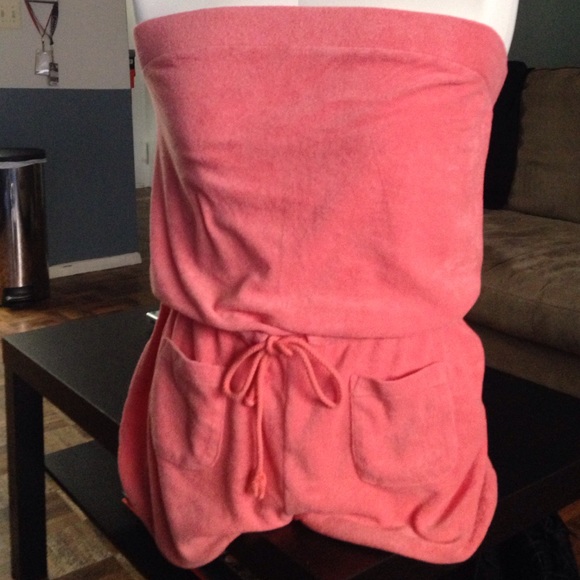 Terrycloth romper