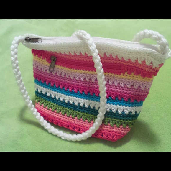 New Croft and Barrow Sedona crochet crossbody bag