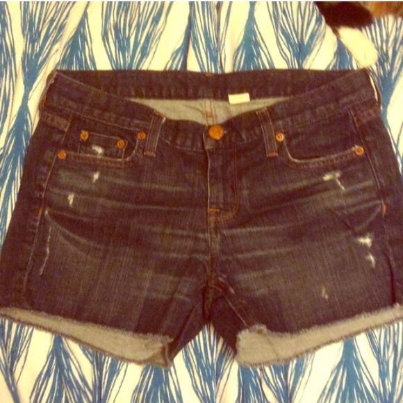 J Crew denim shorts