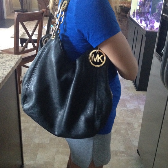 Authentic leather michael kors purse.