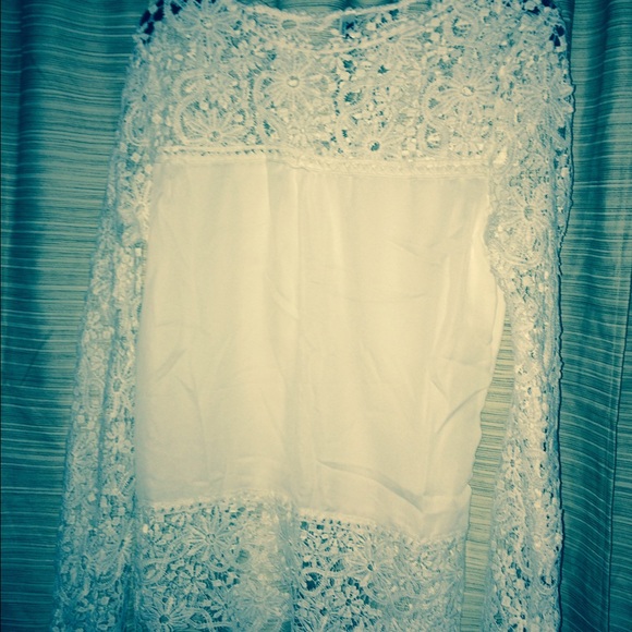 White ladies top