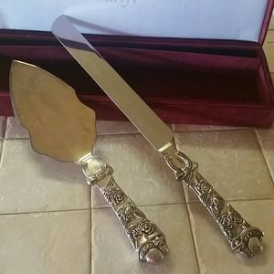 Set of cuttlerly for a wedding