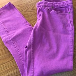 Lilac jeans
