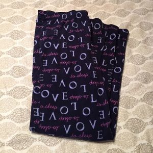 Fleece pj bottoms