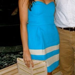 Zara TRF strapless dress size small