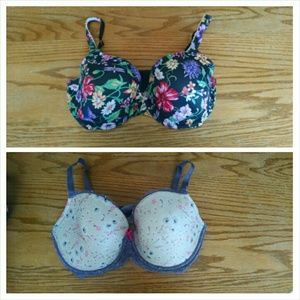 Two Victoria's Secret bras 36DDD