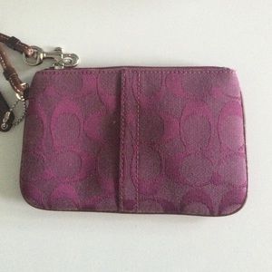 Coach wristlet Authentic