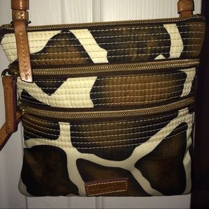 Authentic Dooney & Bourke Nylon Triple Zip