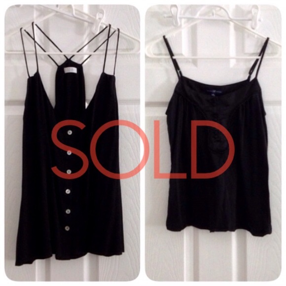 Bundle: 2 small black tanks