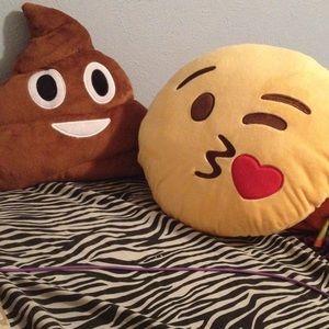 Emoji pillows