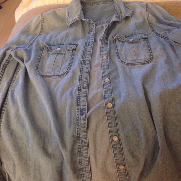 Chambray Top