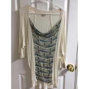 ❌SOLD❌Color Block Shirt