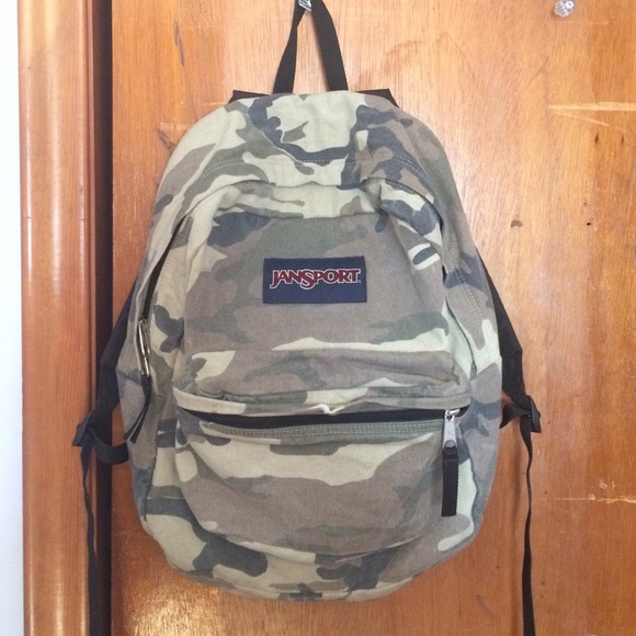 Camouflage back pack