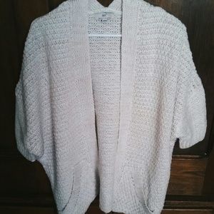 Oversized knit cardigan