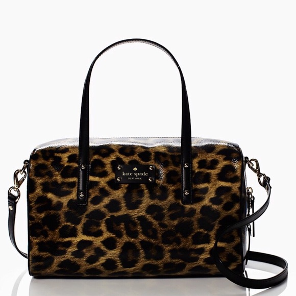 kate spade Handbags - Kate Spade leopard print bag♠️sale