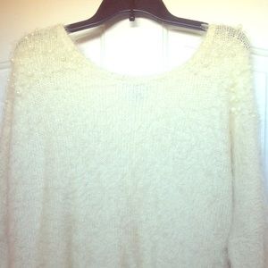 Forever 21 Pearl Embroidered Sweater