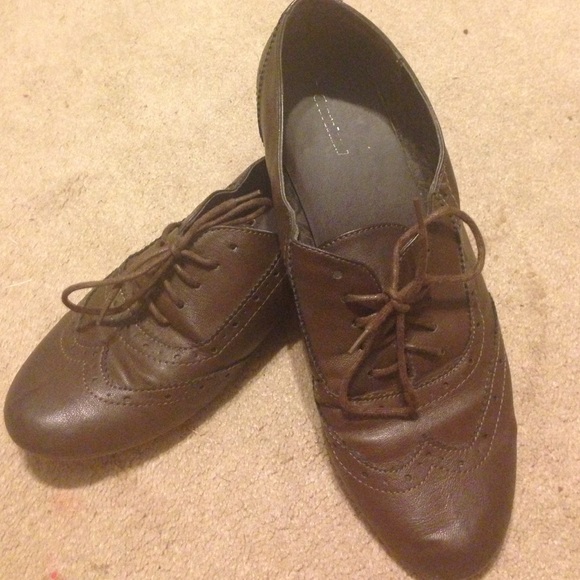 GRACELAND OXFORD SHOES! Dark brown! 👞