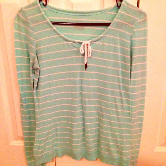 Baby blue top!