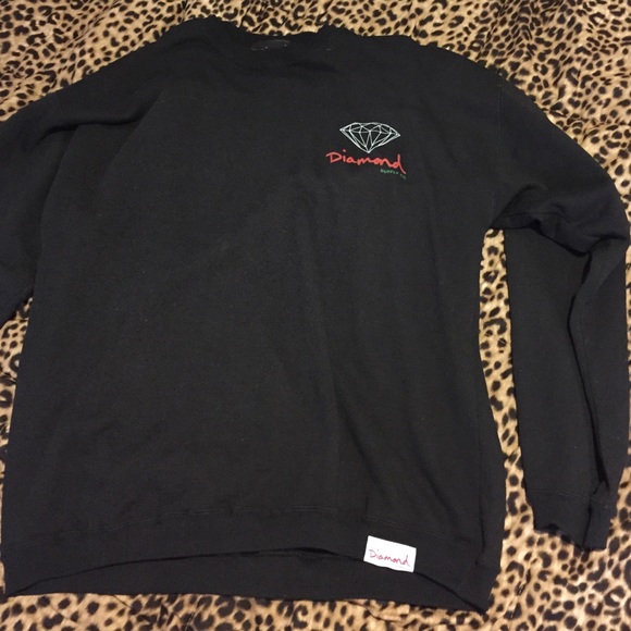 Men's Diamond crew neck - Picture 1 of 3