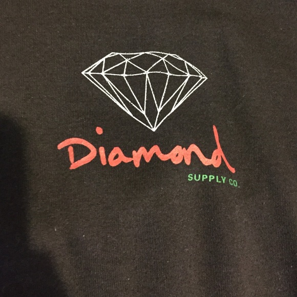 Men's Diamond crew neck - Picture 2 of 3