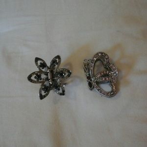 bling hair clips nice