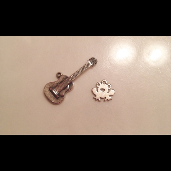 James Avery Jewelry James Avery Sterling Silver Guitar Charm Retired 4