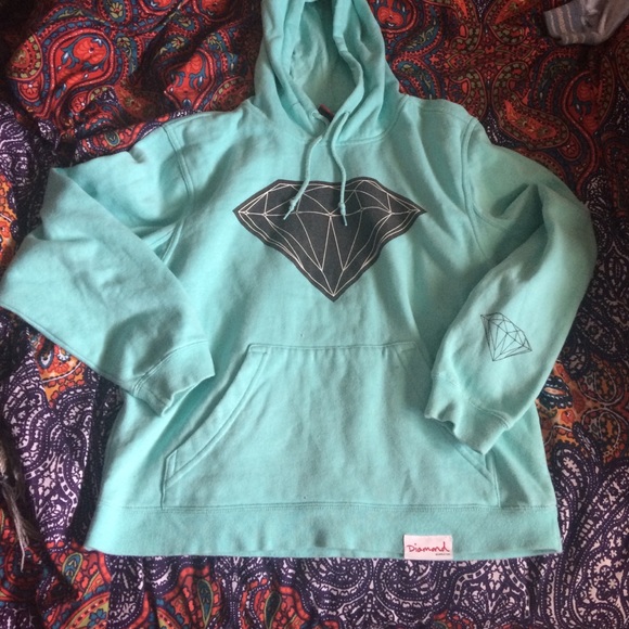 Diamond supply hoodie.