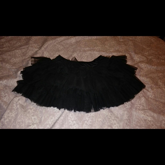 Black tutu skirt