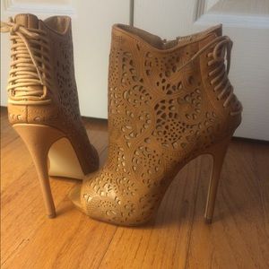Chestnut ankle boots