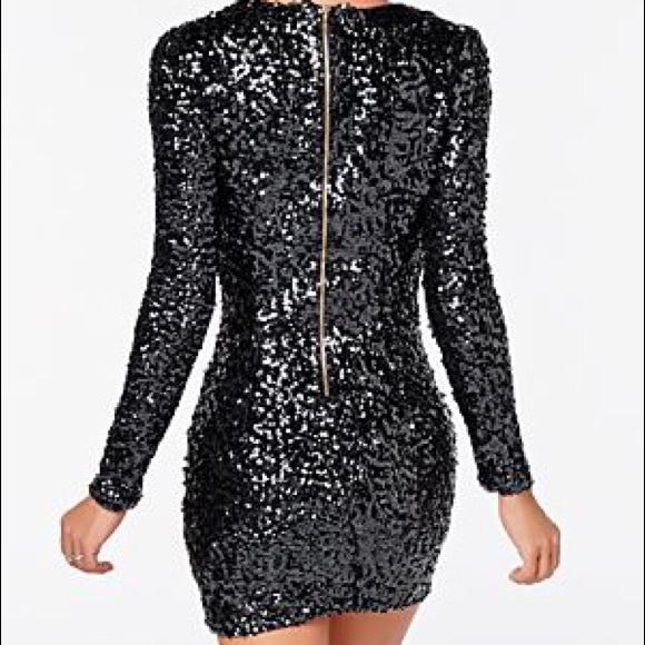 😃😃SOLD🎁🎁Venus black sequin dress - Picture 2 of 4