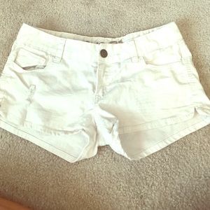 White shorts